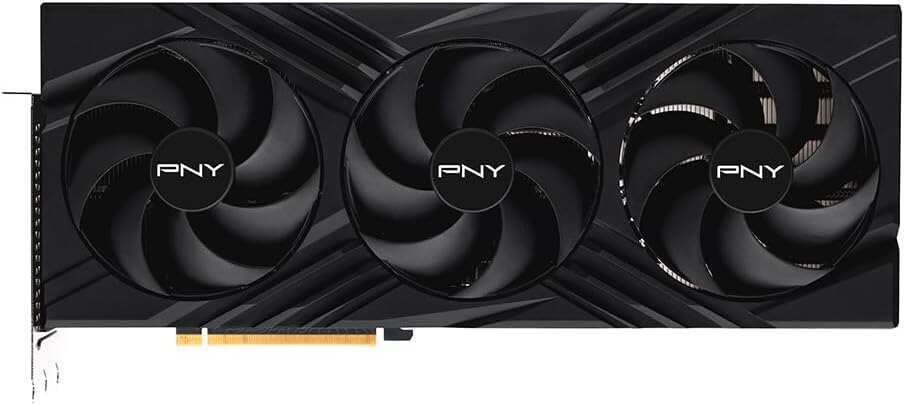PNY GeForce RTX™ 4090 24GB XLR8 Gaming VERTO™ EPIC-X RGB™ OC Triple Fan Graphics Card DLSS 3 (ARGB, 384-bit, PCIe 4.0, GDDR6X, Supports 4k, Anti-Sag bracket, HDMI/DisplayPort)