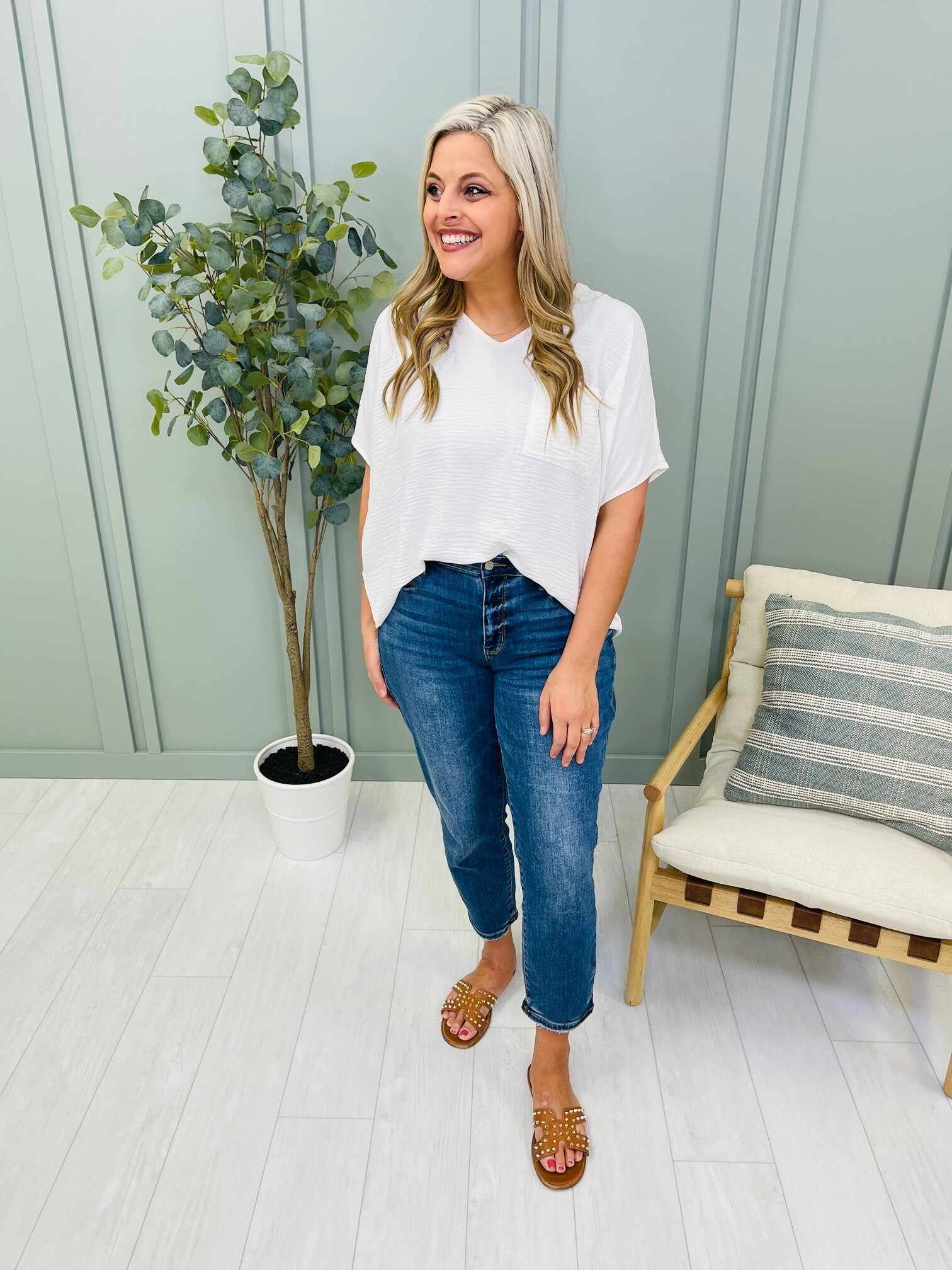 RESTOCK!  Plus/Reg Your Favorite Boyfriend Jeans