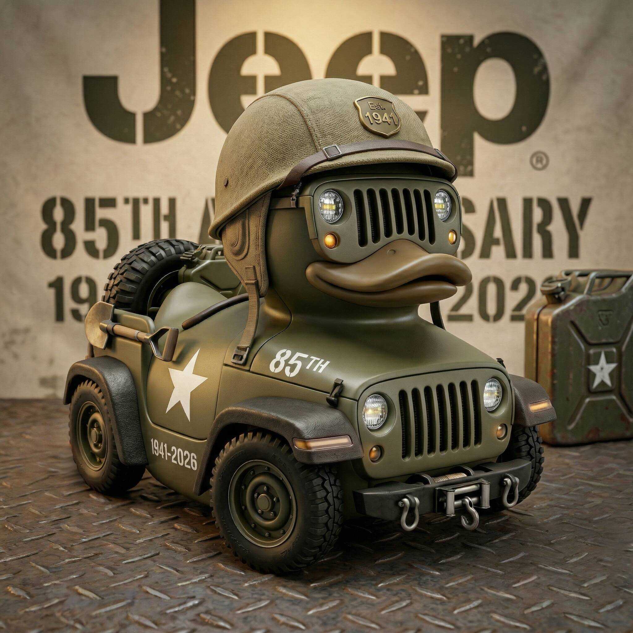 🚙 Jeep 85th Anniversary: Tactical Duck Commander – Collector's Edition 🦆