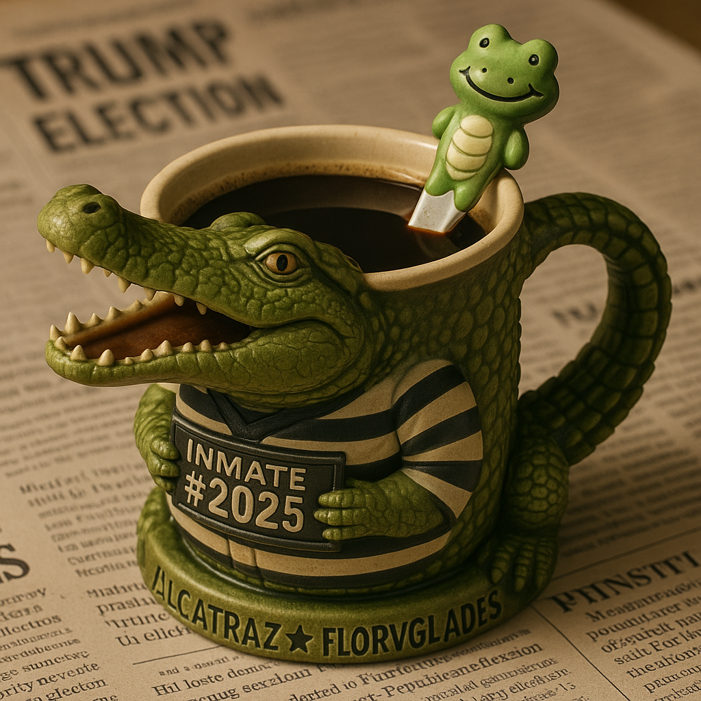 Alcatraz Alligator Mug | 2025 Florida Alligator Limited Edition
