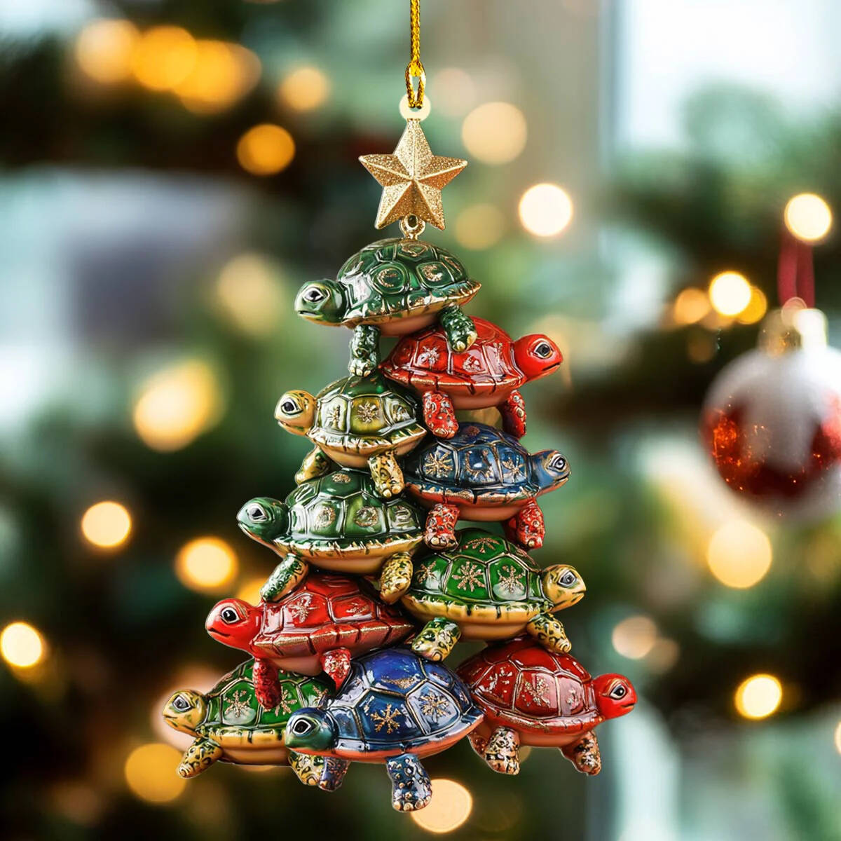 Turtley Merry Christmas Tree