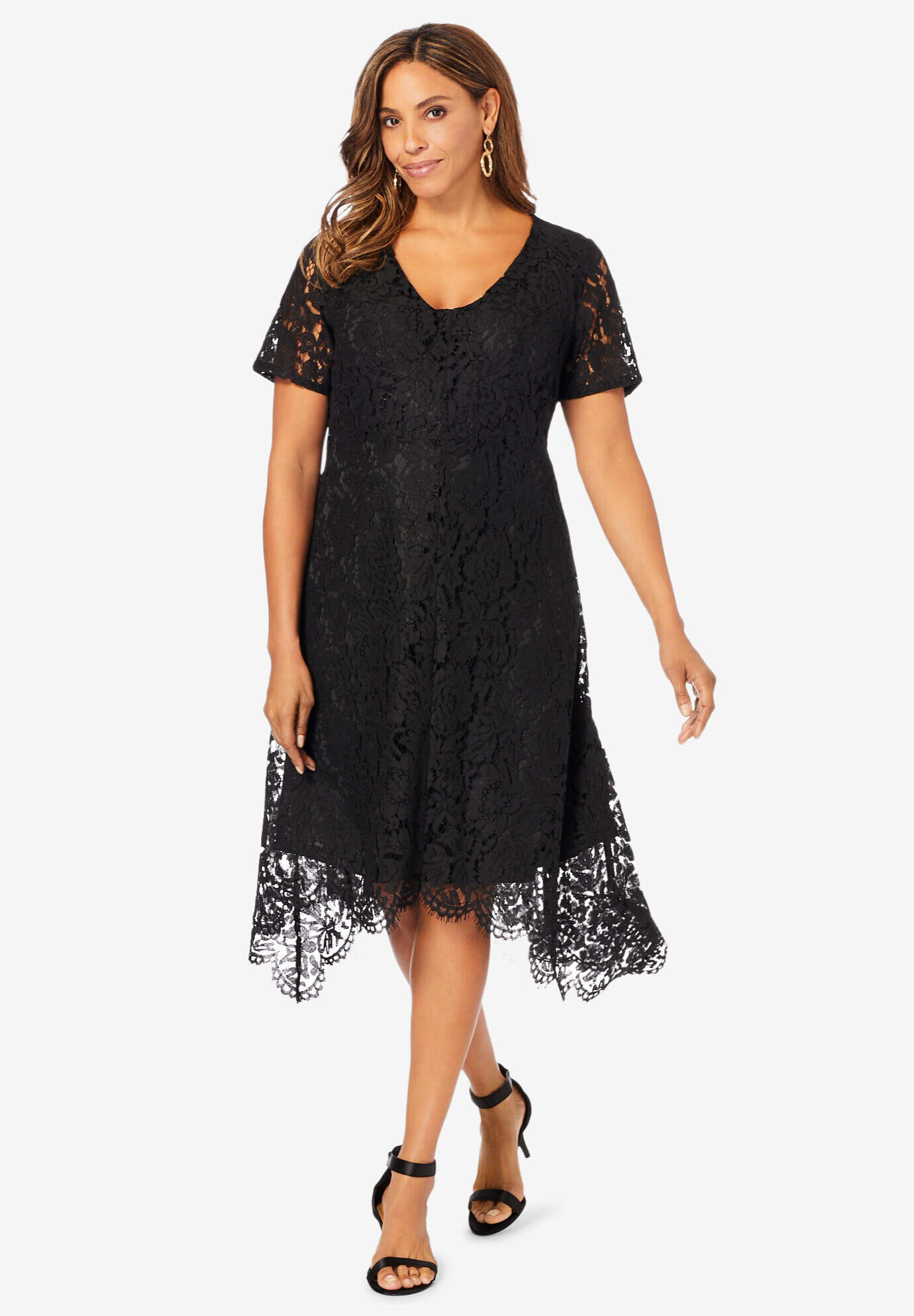Lace Handkerchief Dress