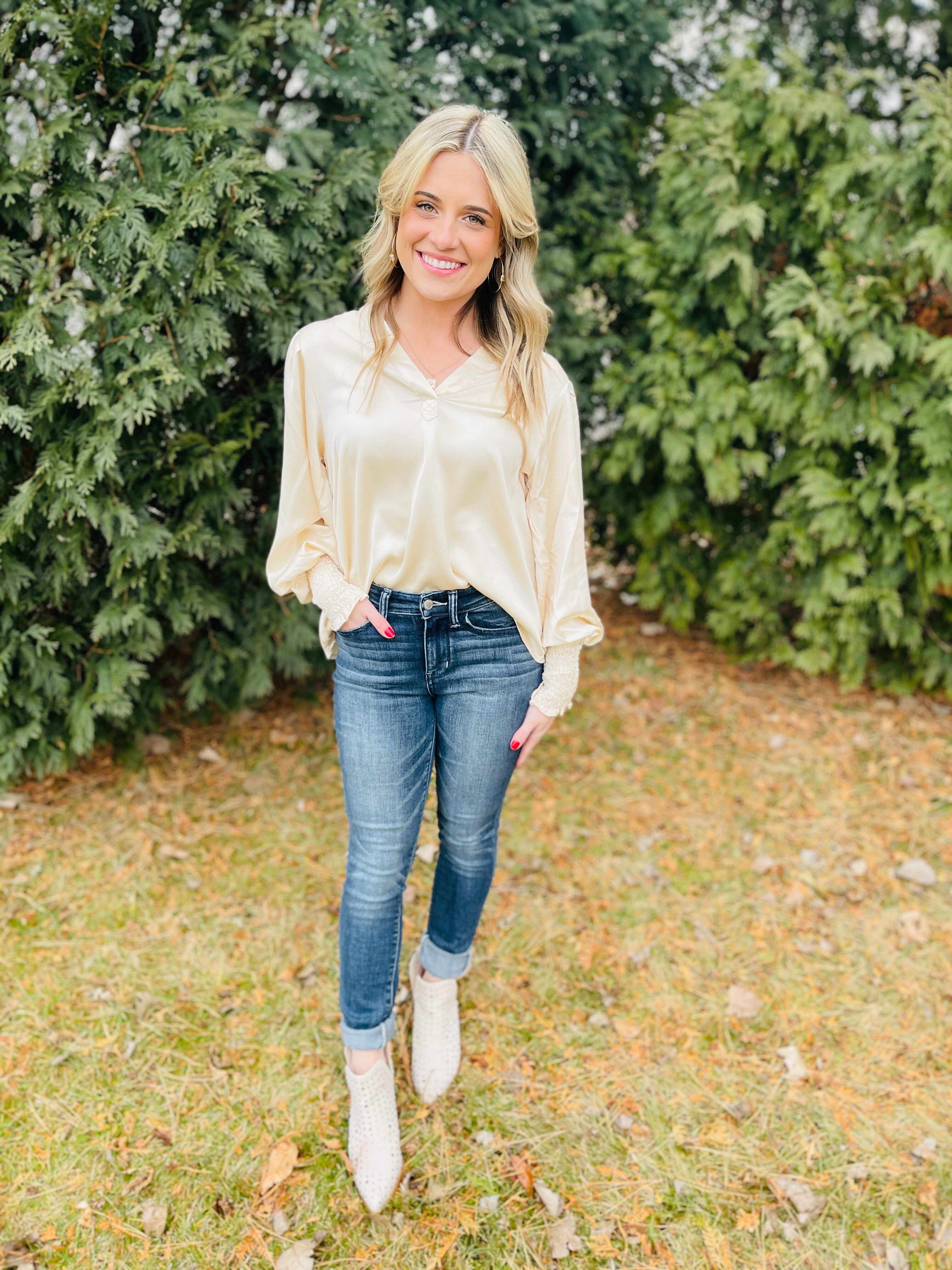 PLUS/REG Picture Perfect Skinny Jeans