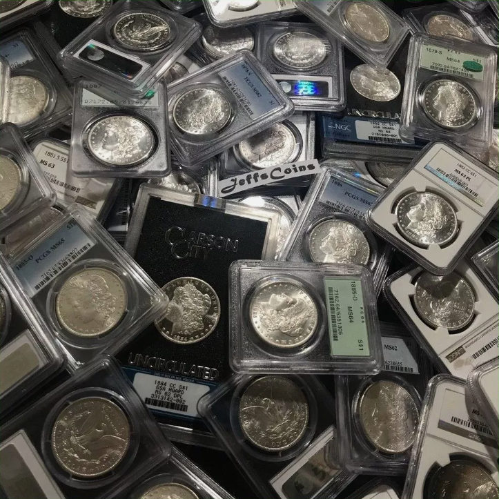 【Complete Set】1878–1921 S Morgan Silver Dollar Set-28PC — MS60💰 Free Shipping