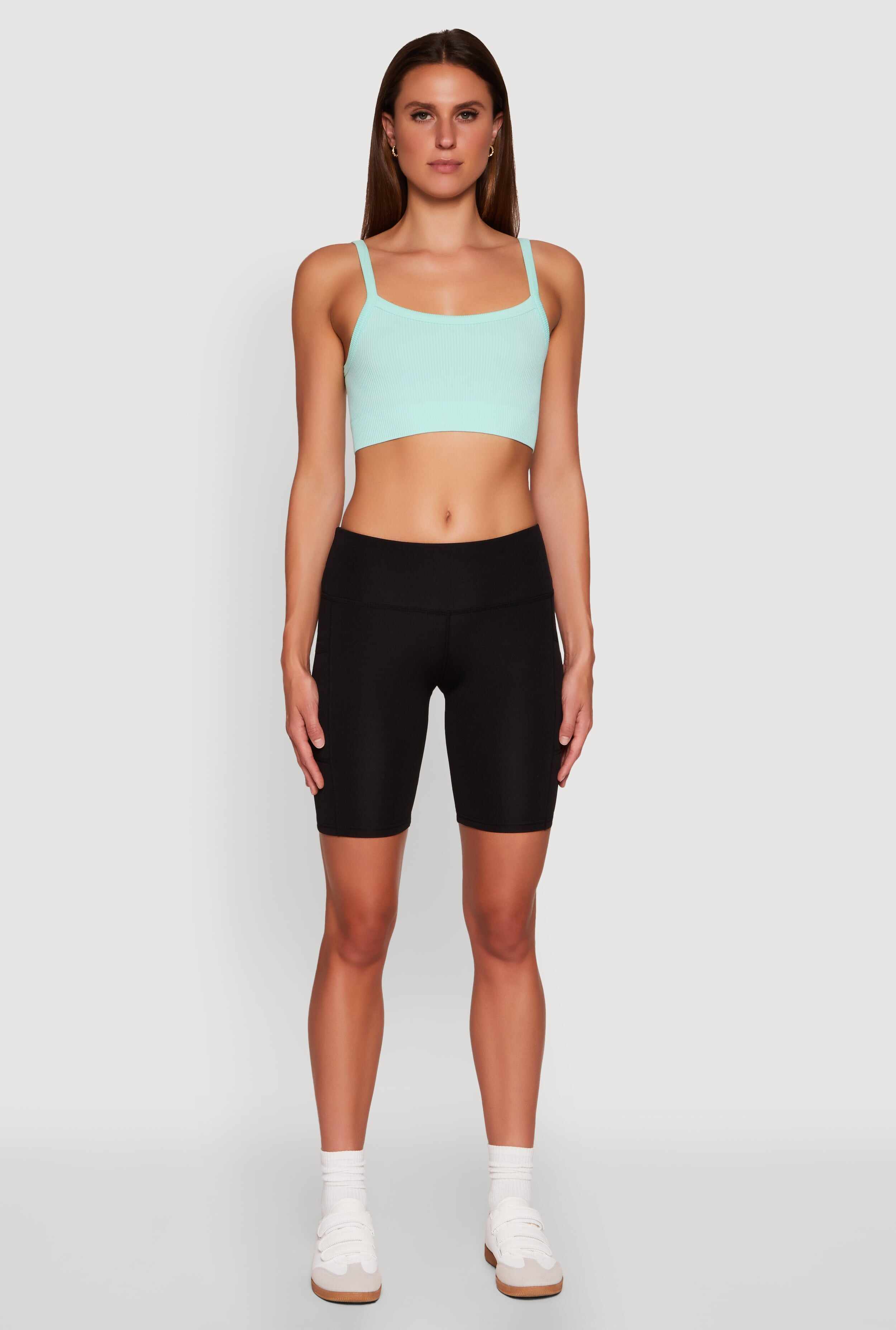 Cellphone Pocket Biker Shorts