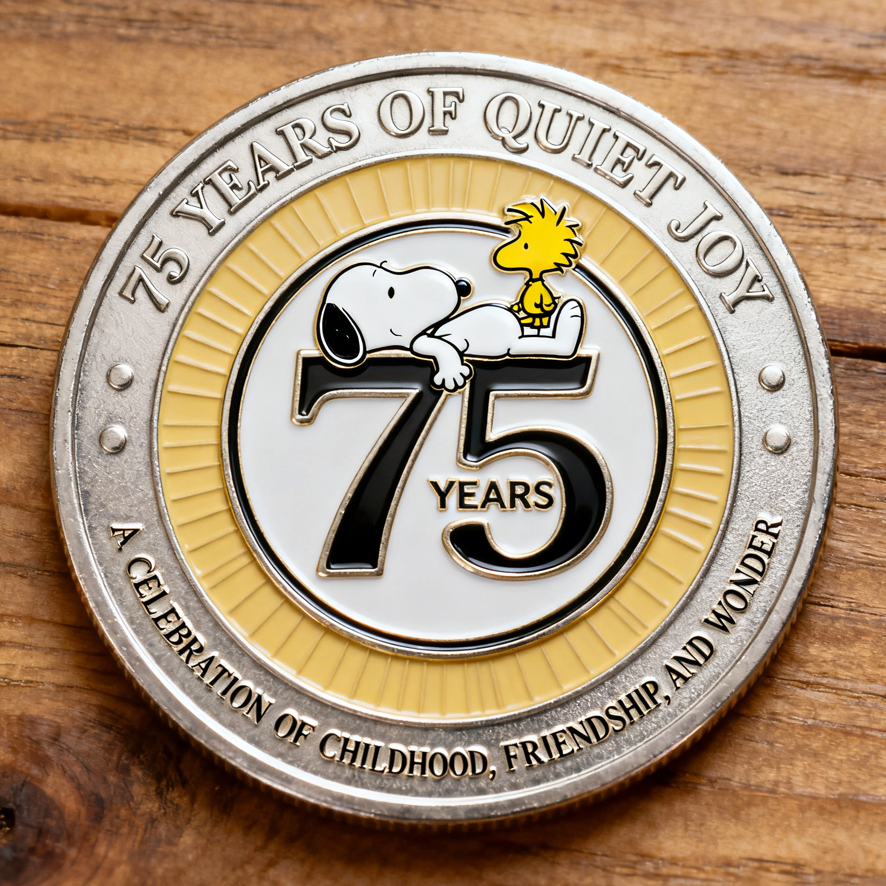75 YEARS OF QUIET JOY Commemorative Coin (1950–2025)