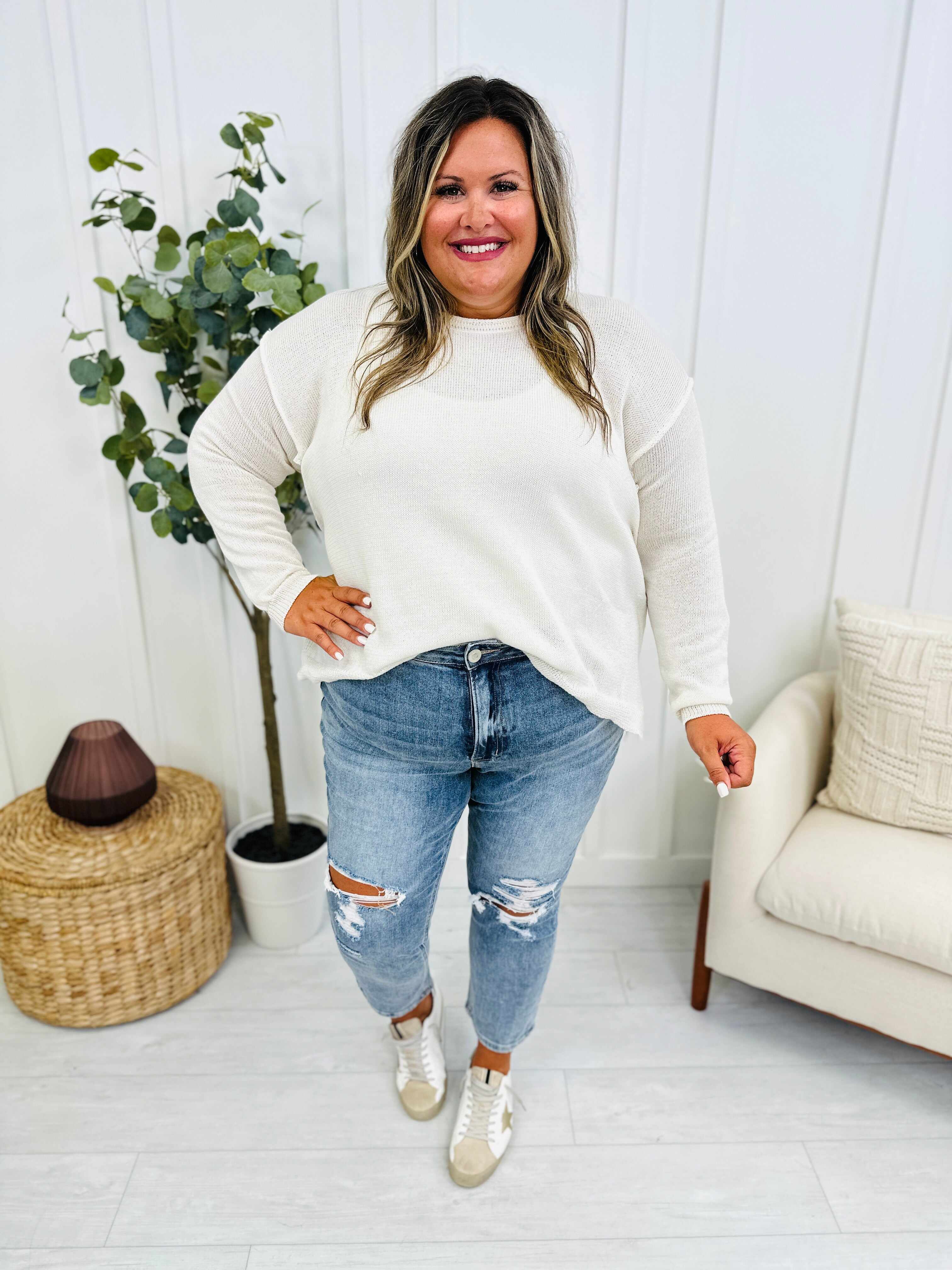 Lovervet REG/CURVY Don't Crop Me Cropped Straight Jeans