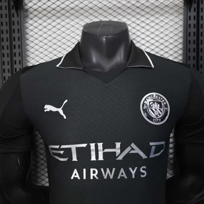2025/2026 Player Version Manchester City Fourth Away Football Shirt