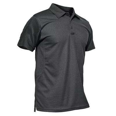 Men's Polo Shirt Quick Dry Performance Short Sleeve