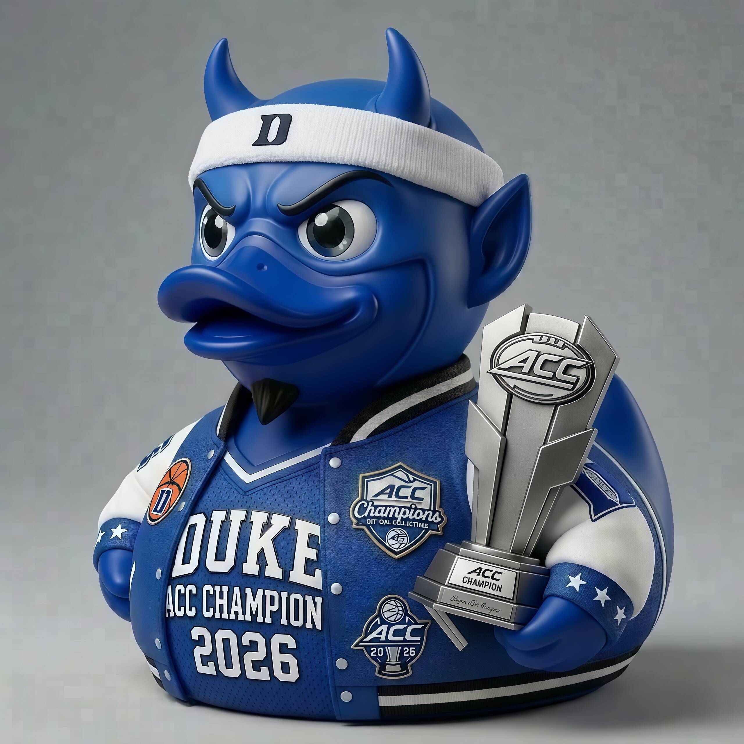 🏆Duke ACC Champion Blue Devil Rubber Duck🎁