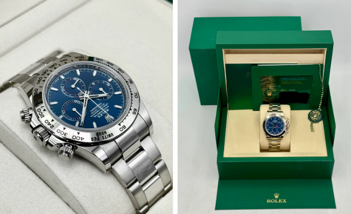 NEW 2026 Rolex Daytona 40mm 126509 White Gold Blue Dial