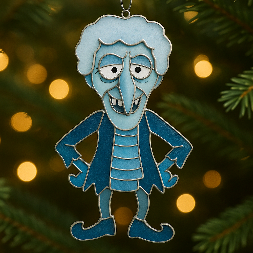 Funny Miser Brothers Xmas Ornament