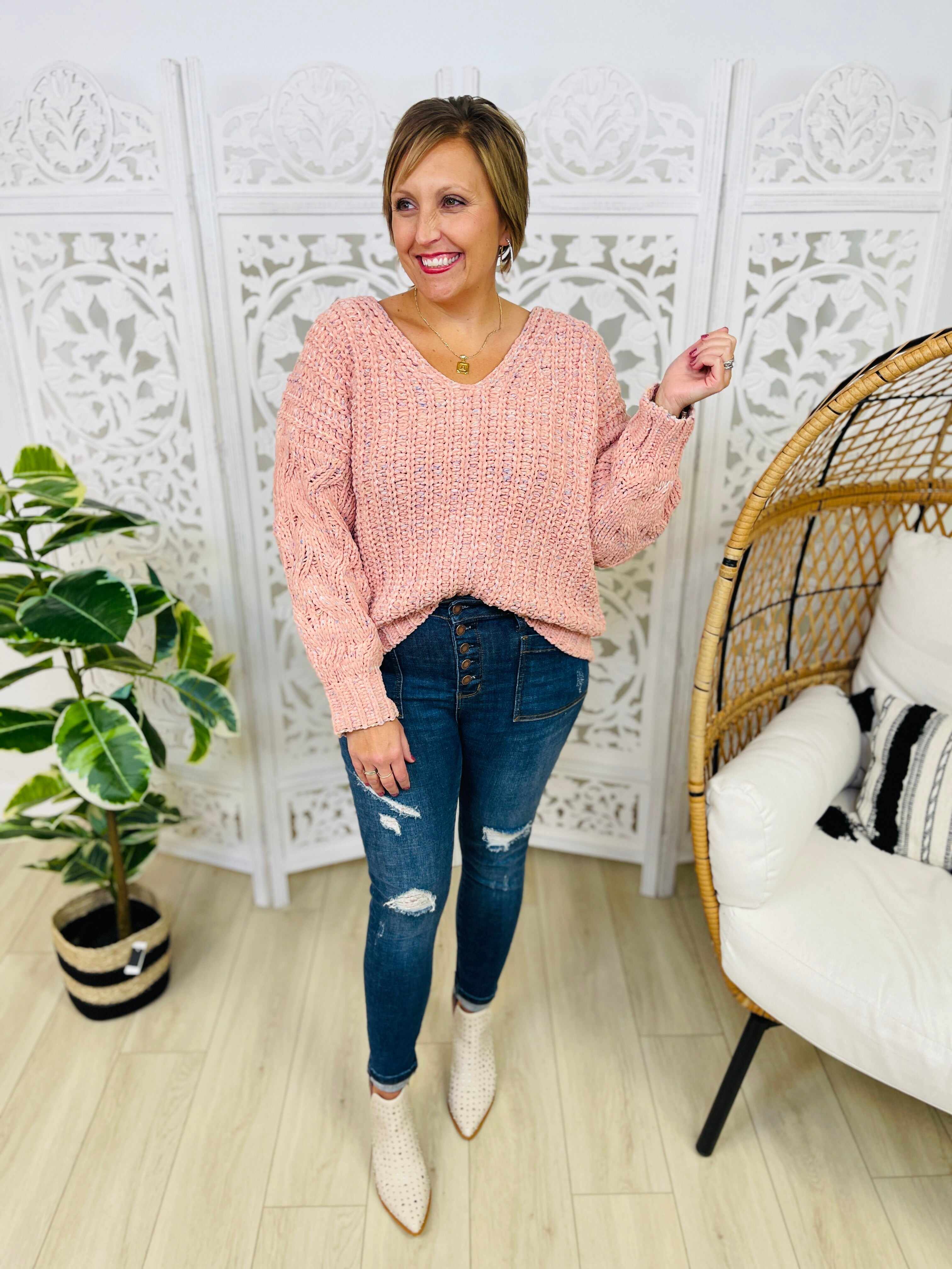 RESTOCK! Plus/Reg My Goodies Button Fly Patch Pocket Skinny Jean