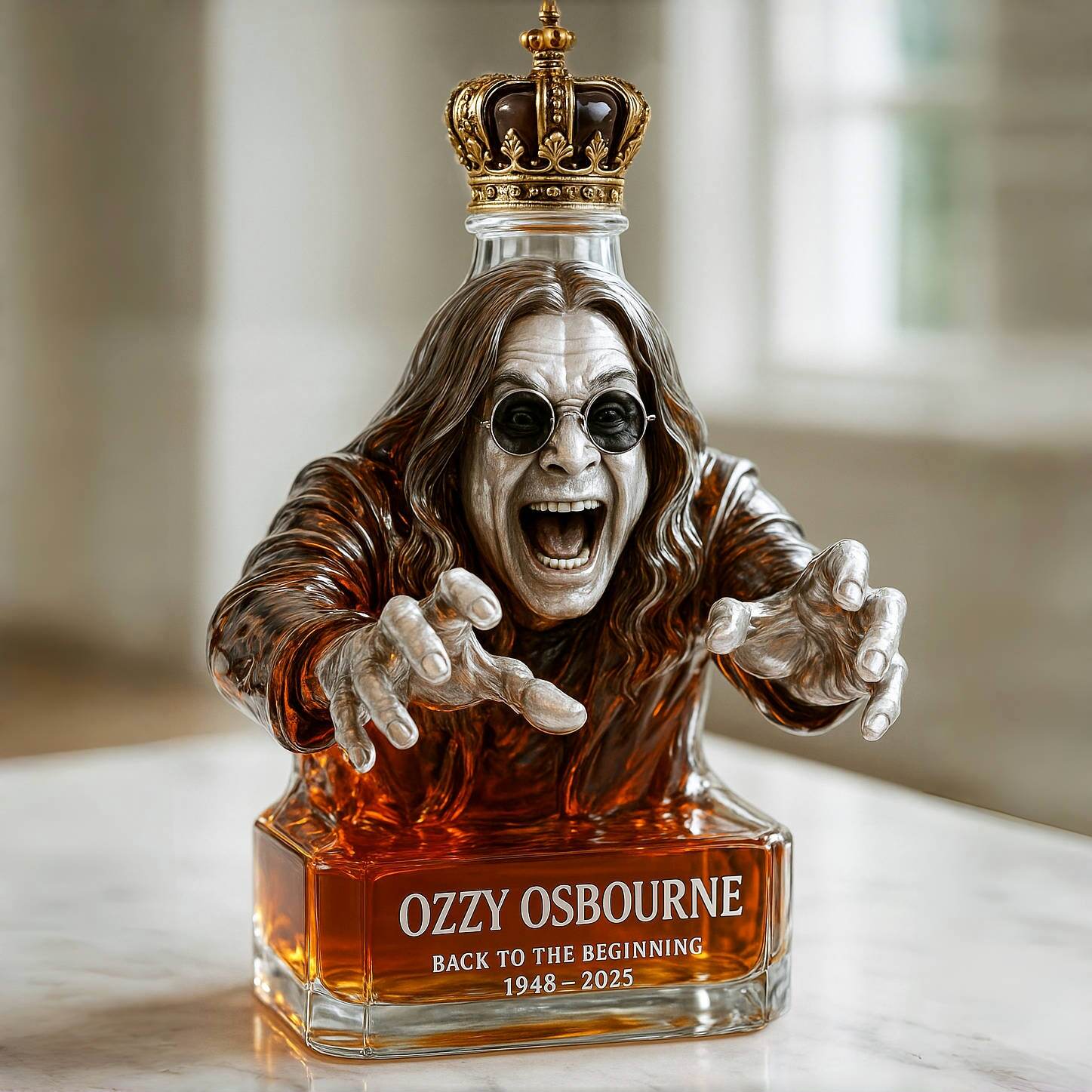 Ozzy Osbourne ·1948–2025 Whiskey Bottle
