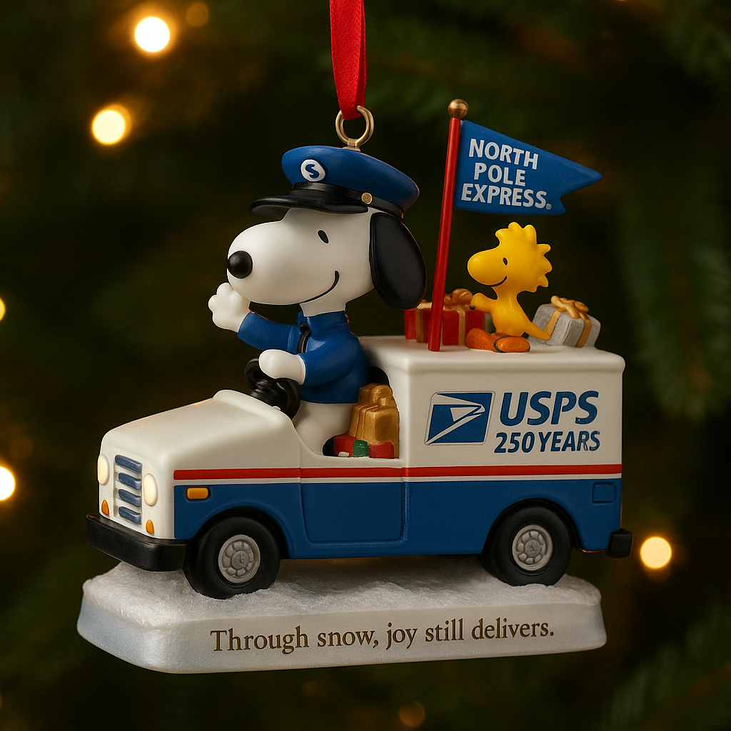 Delivering Joy – SNP x USPS 250 Years Ornament