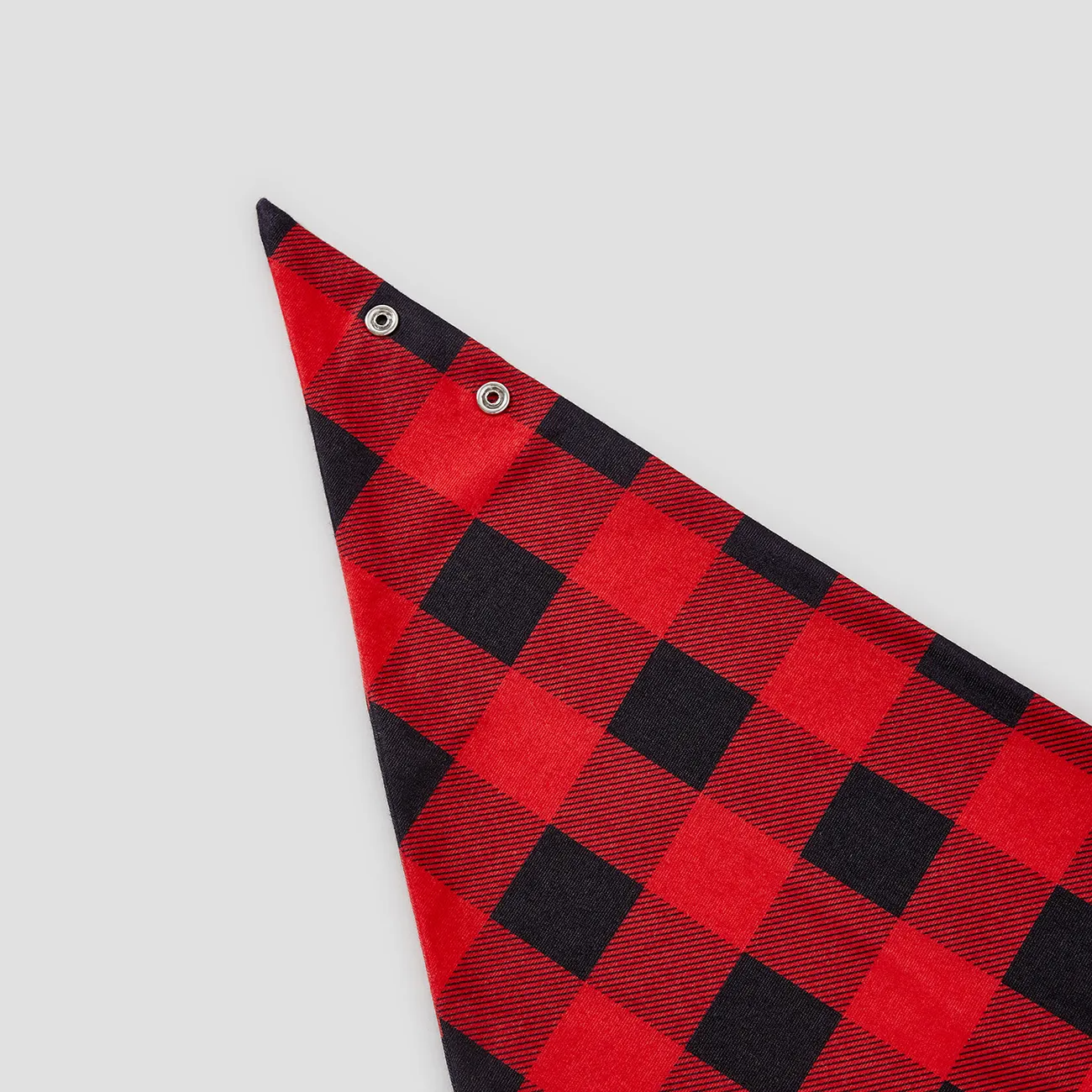 MERRY Christmas Letters And Santa Hat Printed White Long Sleeve Top with Red & Black Plaid Pants Family Pajamas