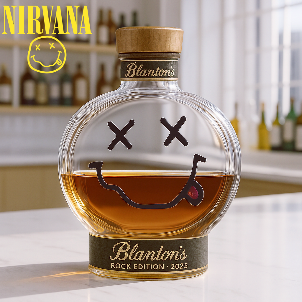 Nirvana Whiskey Bottle