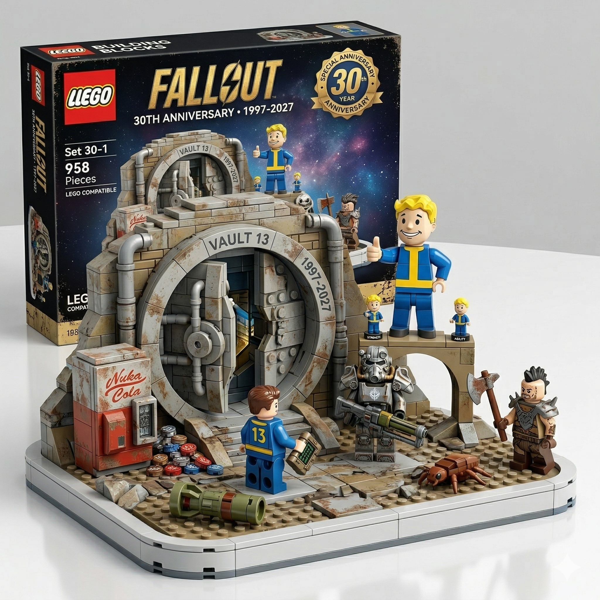 Fallout 30th Anniversary Brick Set