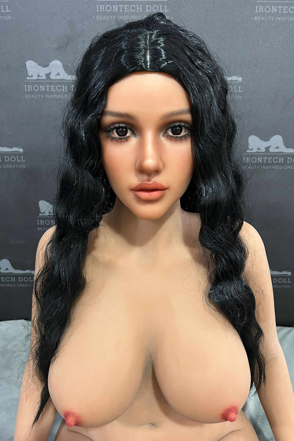 EU Stock - Viv 5.21ft/ 159cm #SG2/SG3 TPE Dark Tanned Realistic Big Breasts Sexy Adult Sex Doll