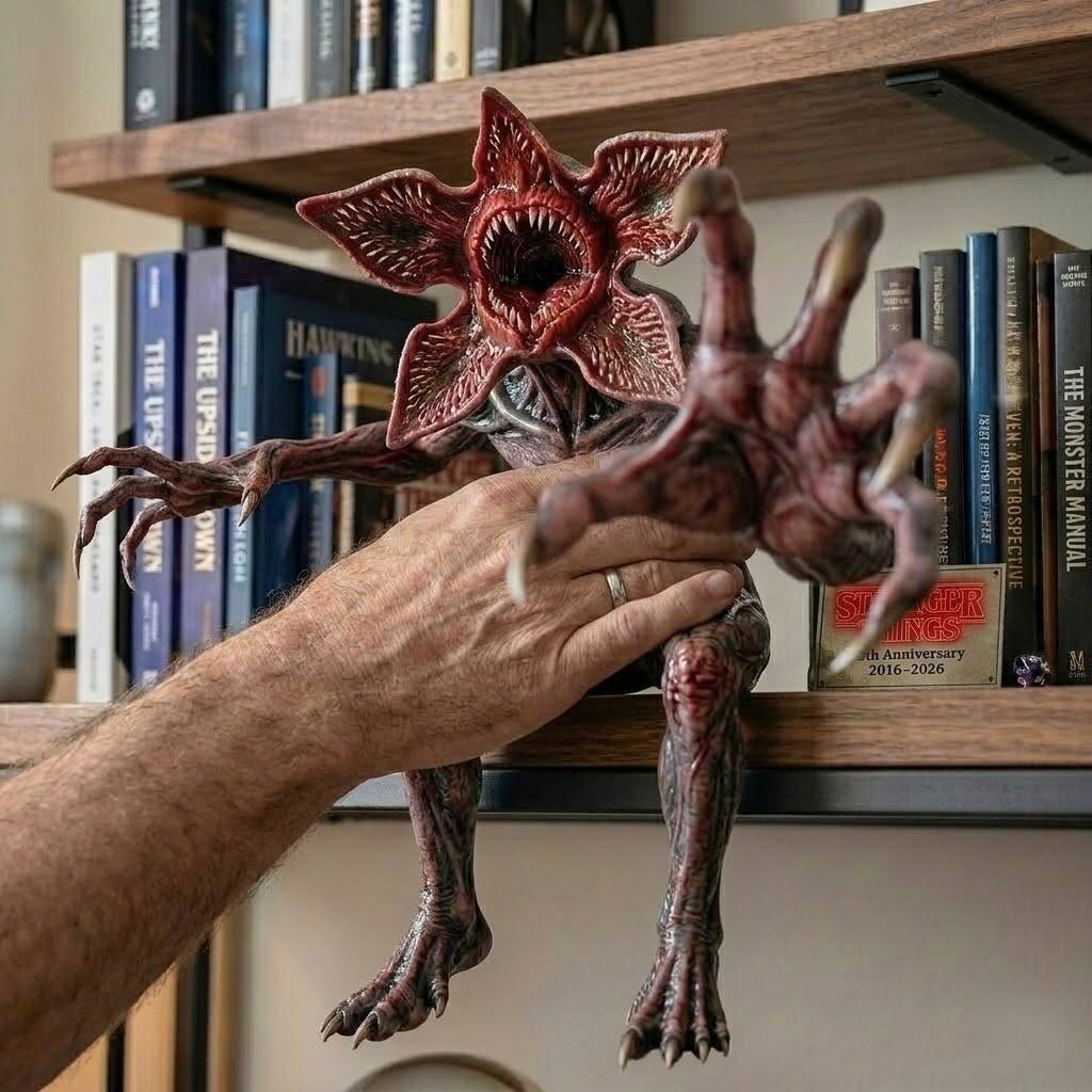 Demogorgon Shelf Collectible Set —Celebrating Stranger Things' 10th Anniversary