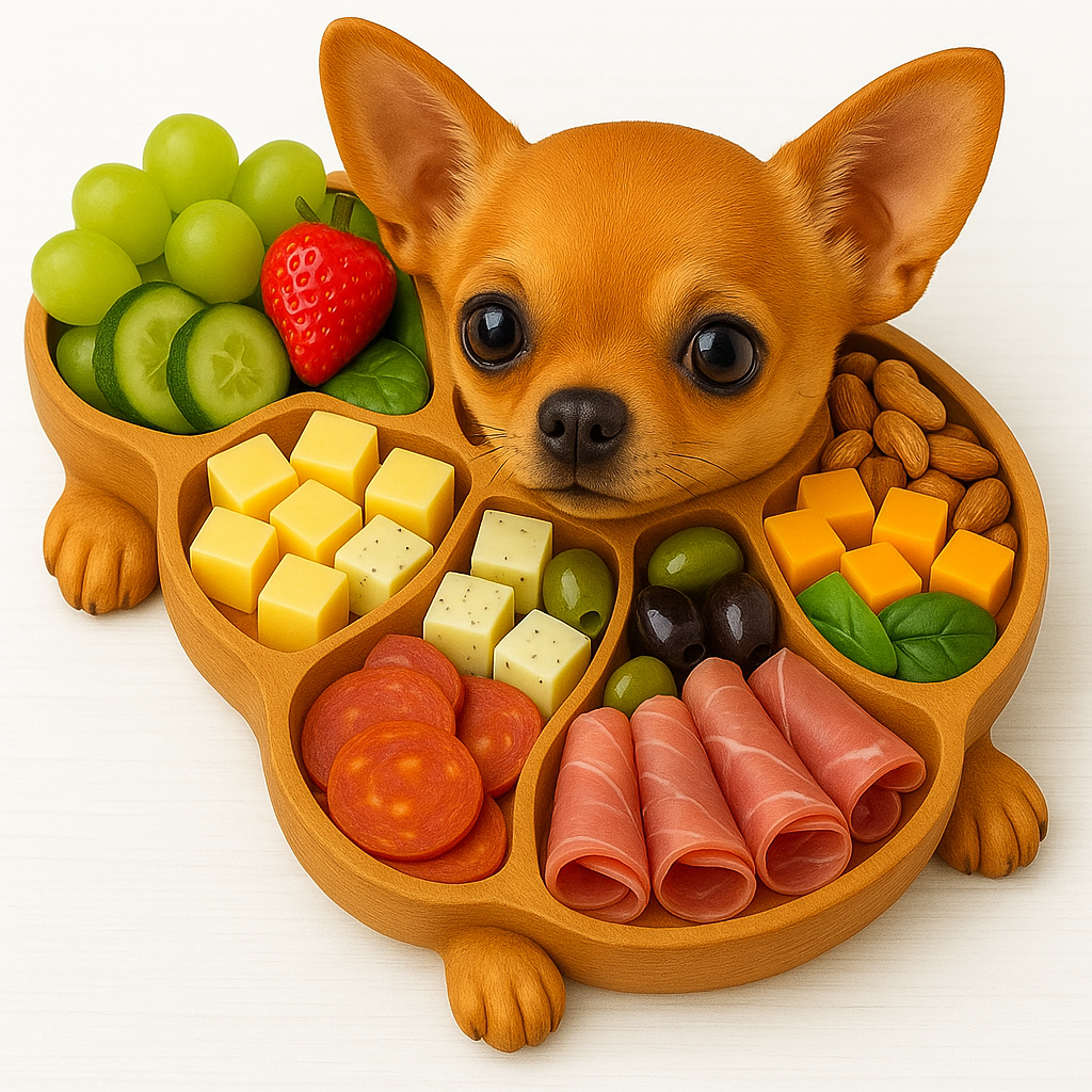 Super cute dog shaped deli dinner plate