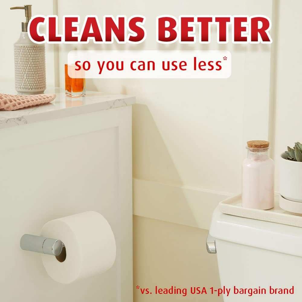 Charmin Ultra Strong Clean Touch Toilet Paper, 18 Family Mega Rolls = 90 Regular Rolls