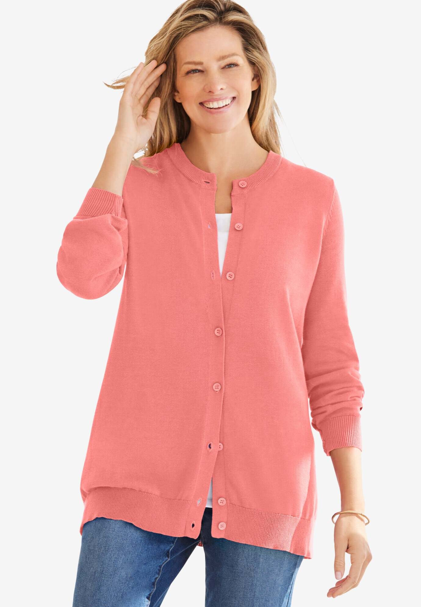 Perfect Long-Sleeve Cardigan