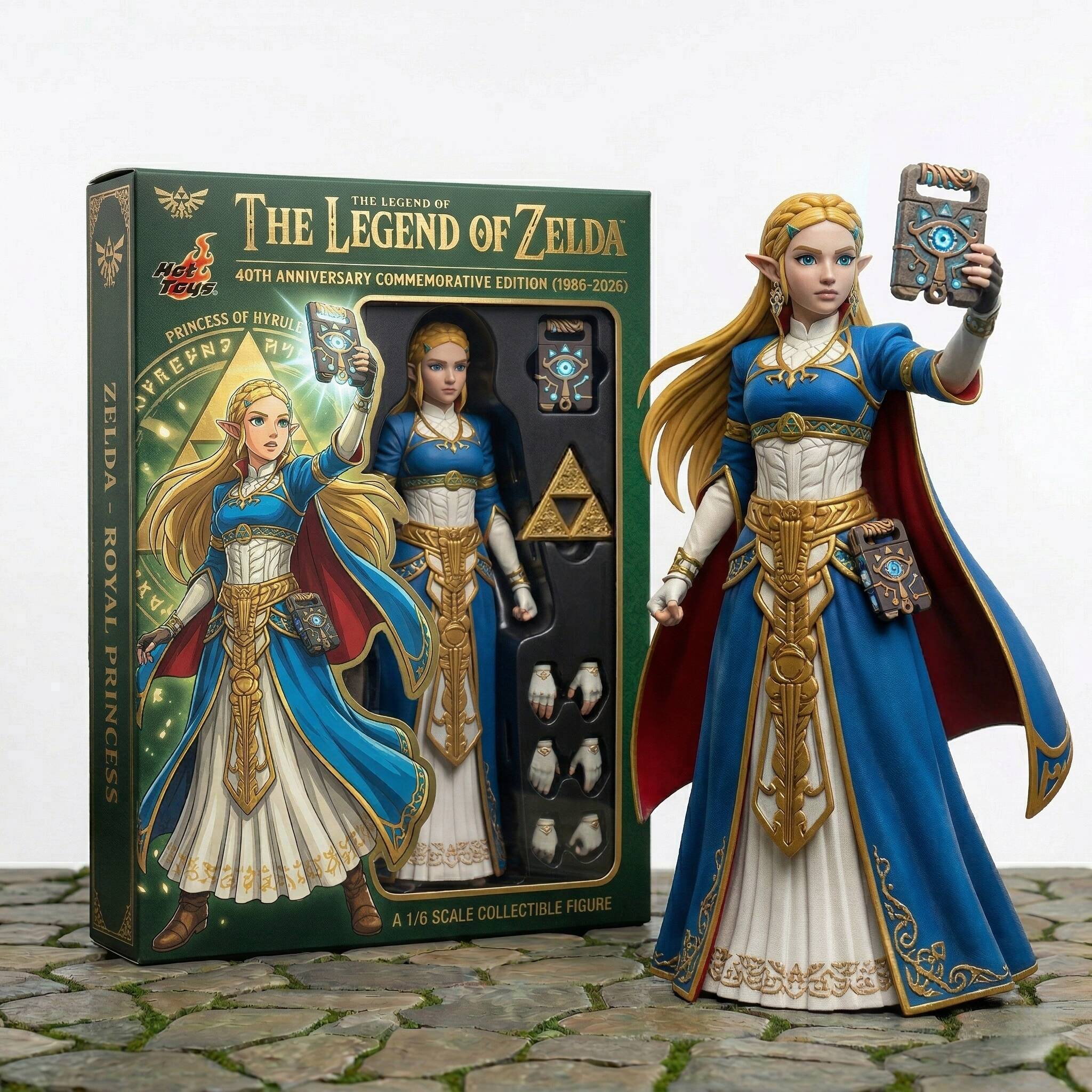 ⚔️The Legend of Zelda 40th Anniversary Hot Toys Scale Collectible Figure（1986-2026）