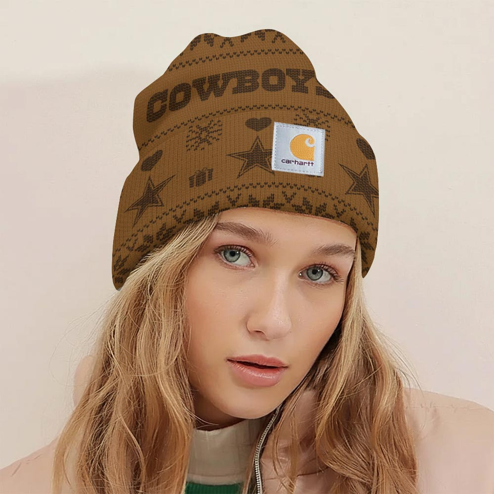 Dallas Cowboys | Premium NFL Carhartt Chrismas Workwear Beanie MM