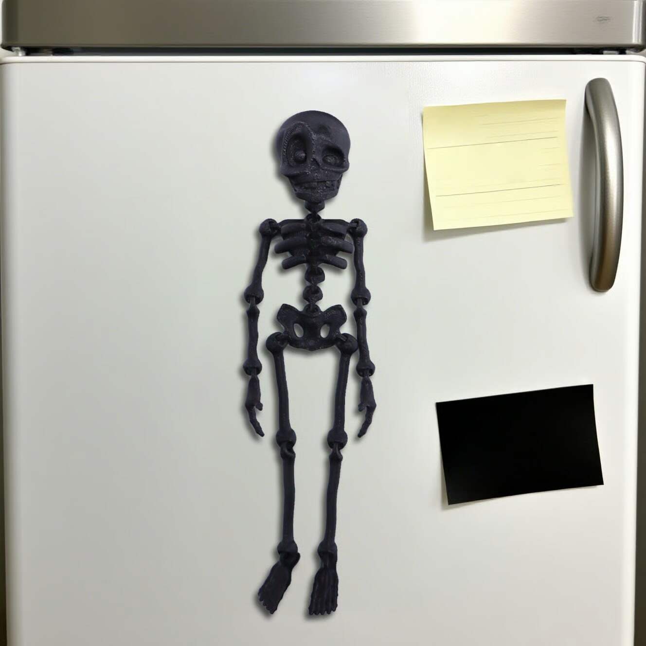 🎃Halloween Hot Sale 49% OFF 💀✨3D Printed Vintage Skeleton Magnetic Figurine 🎃