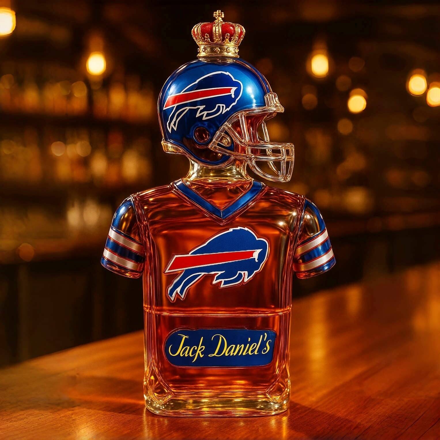 Buffalo Bills Limited Whiskey Bottle
