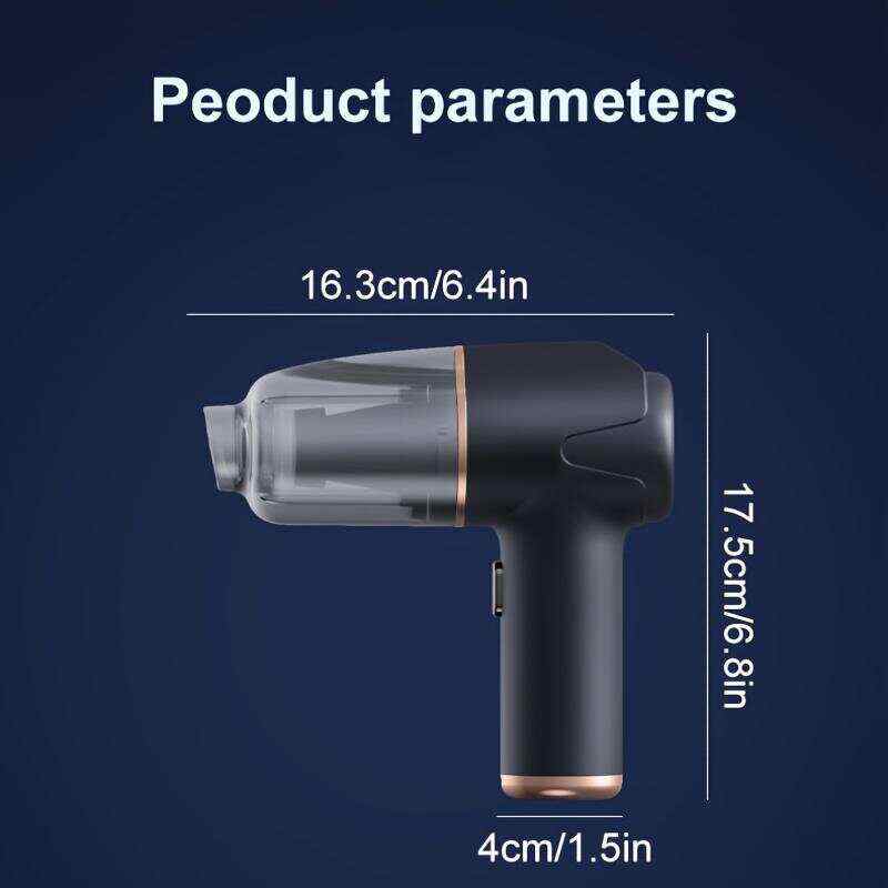 1PC Dual-Purpose Hand-held Cordless 4 In 1 Wireless Vacuum Cleaner With Super Strong Suction And Washable Filter - Perfect For Home And Car Cleaning, Suitable For Hard Floor, Pet, Office, Carpet!