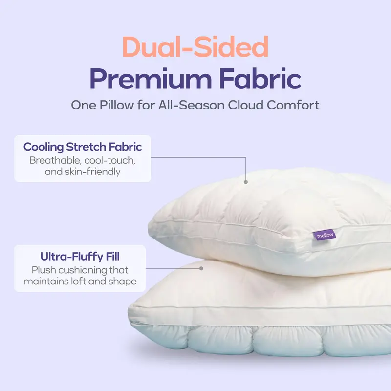🔥Hot Sale 69% OFF✨Puff Pillow Ice Silk Bed Pillow