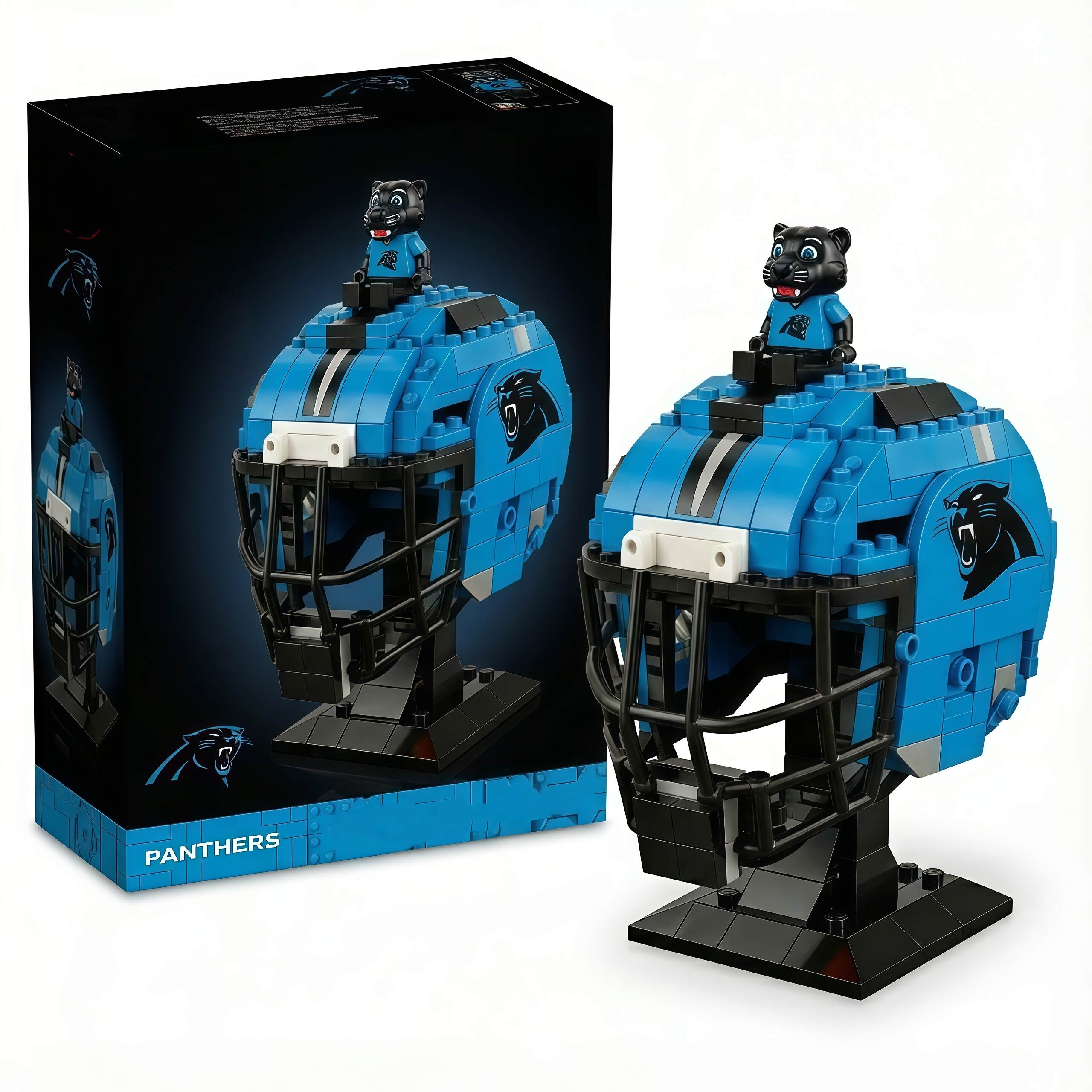 American Pro Football Brick Helmet Collector Brick Set