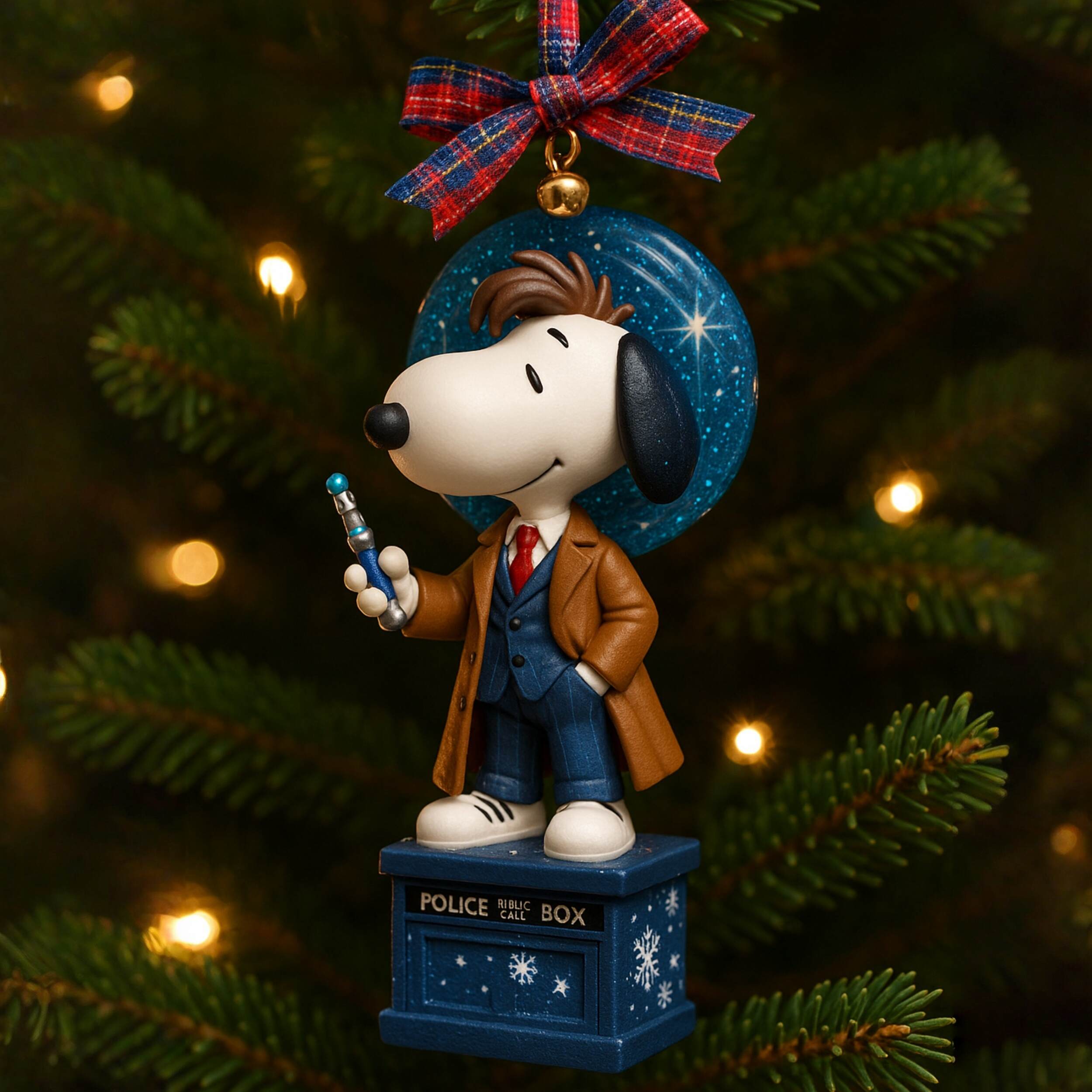 SNP x DW Christmas Ornament