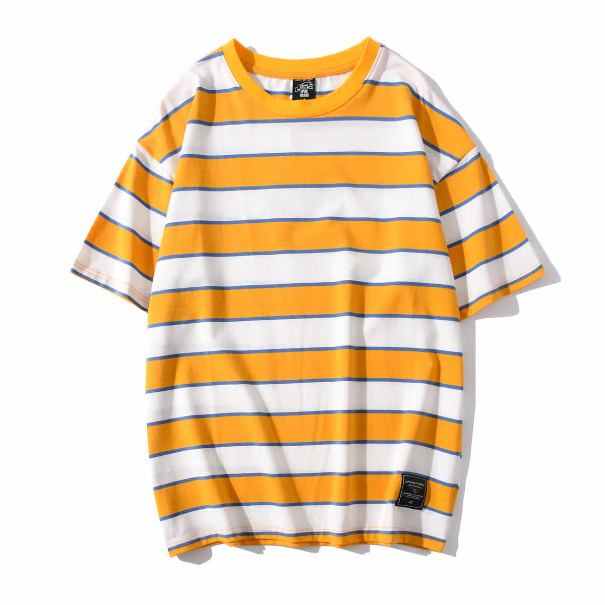 Summer New Striped Short-sleeved T-shirt For Men