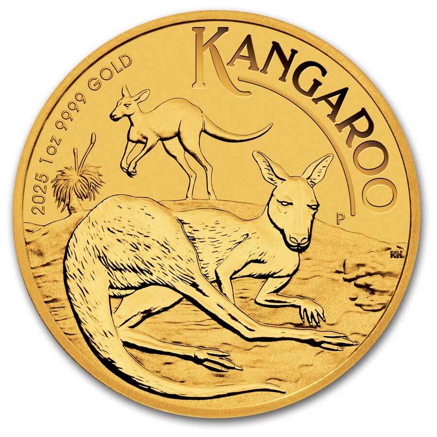 🔥 Final Hours! Only $13.98 - 2025 Australian Kangaroo 1 oz Gold Nugget Bullion Coin