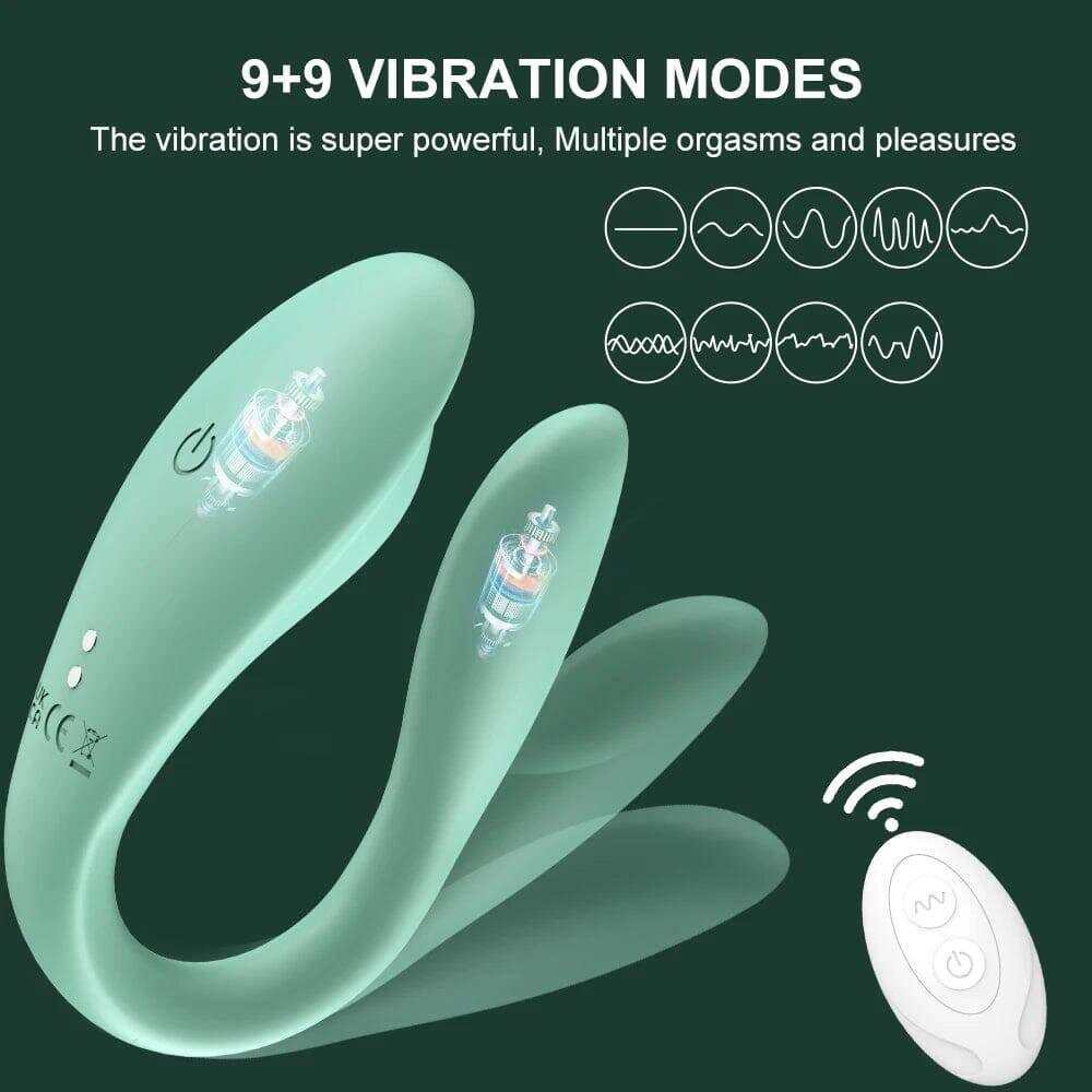 Wireless Control Dual Vibrator