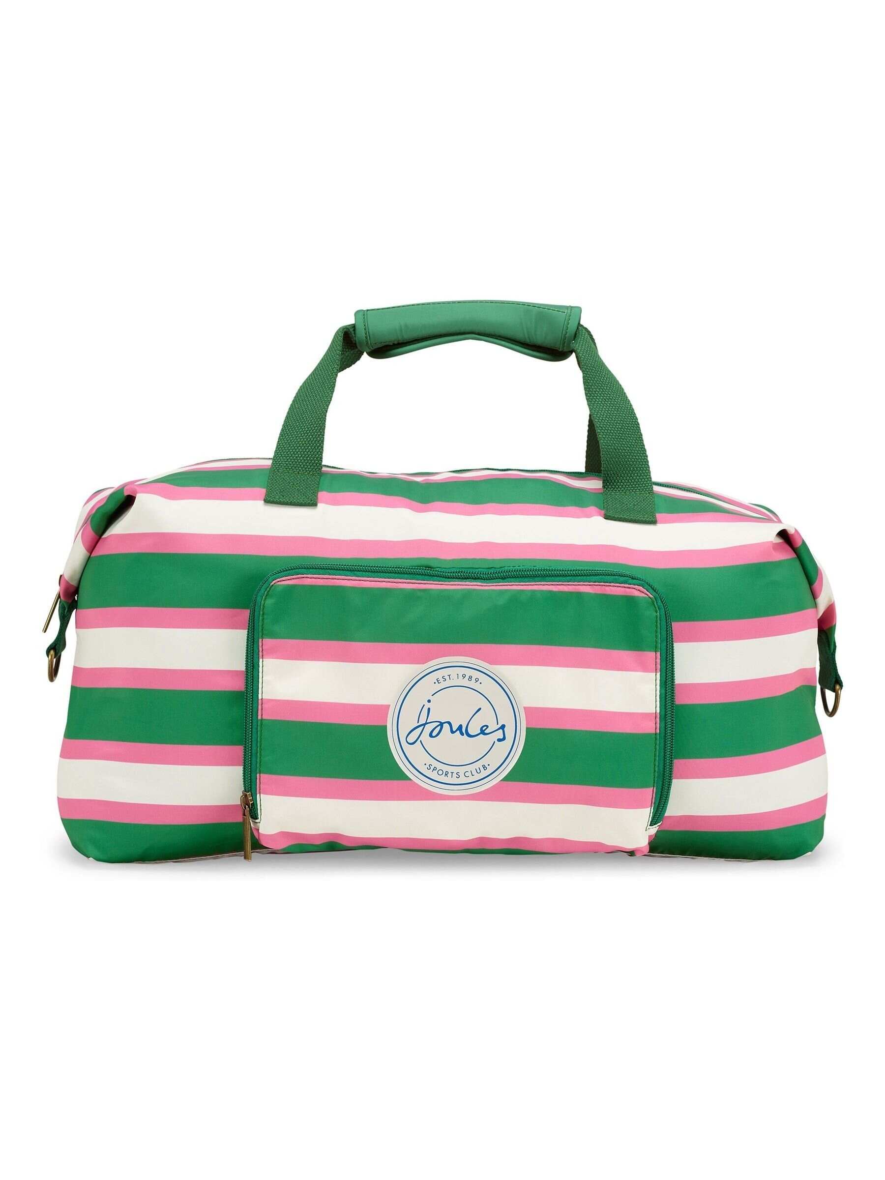 Green Resort Stripe Packaway - Duffle