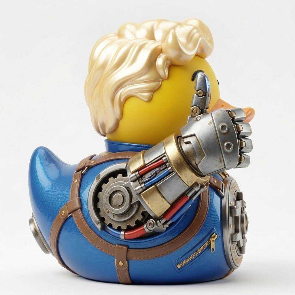 Fallout 30th Anniversary Vault Boy Duck