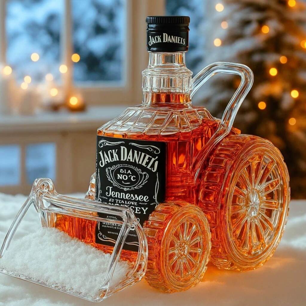 Snowplow Whiskey Bottle