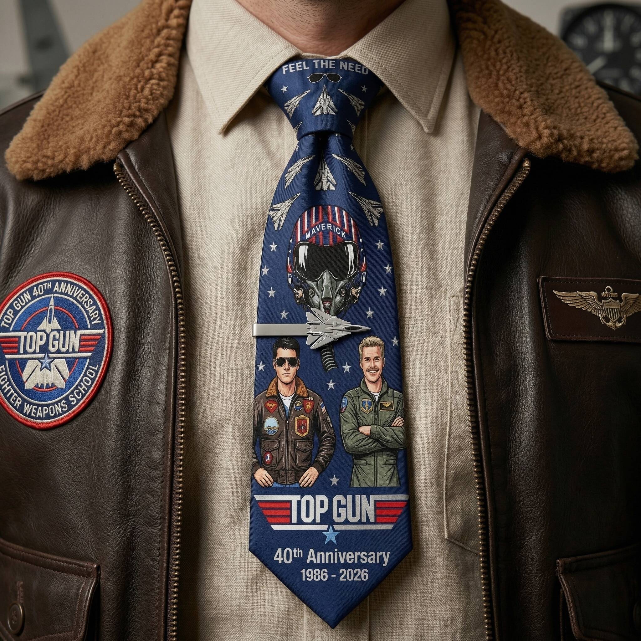 Top Gun 40th Anniversary Tie