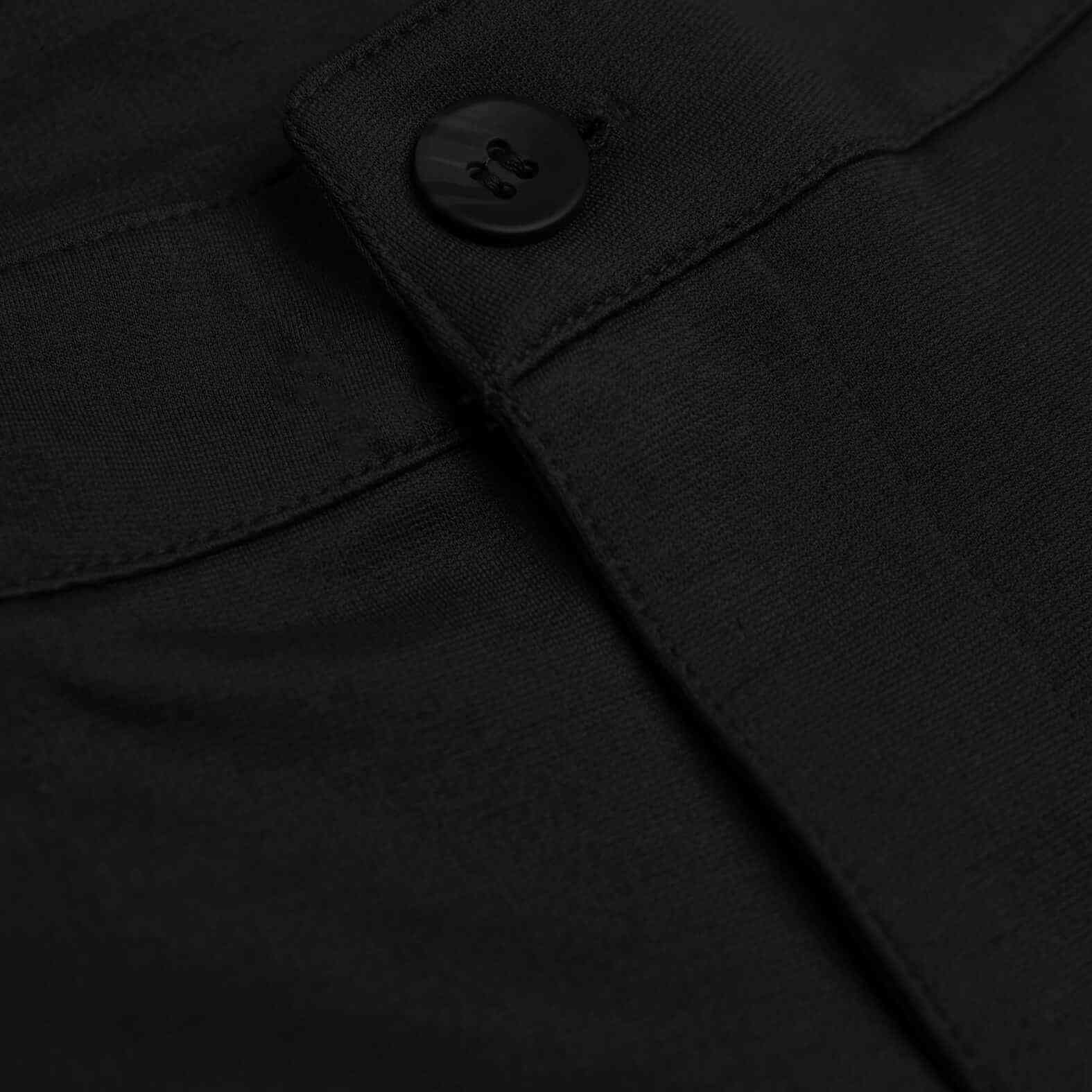 Black Slim Comfort Knit Chino Pant
