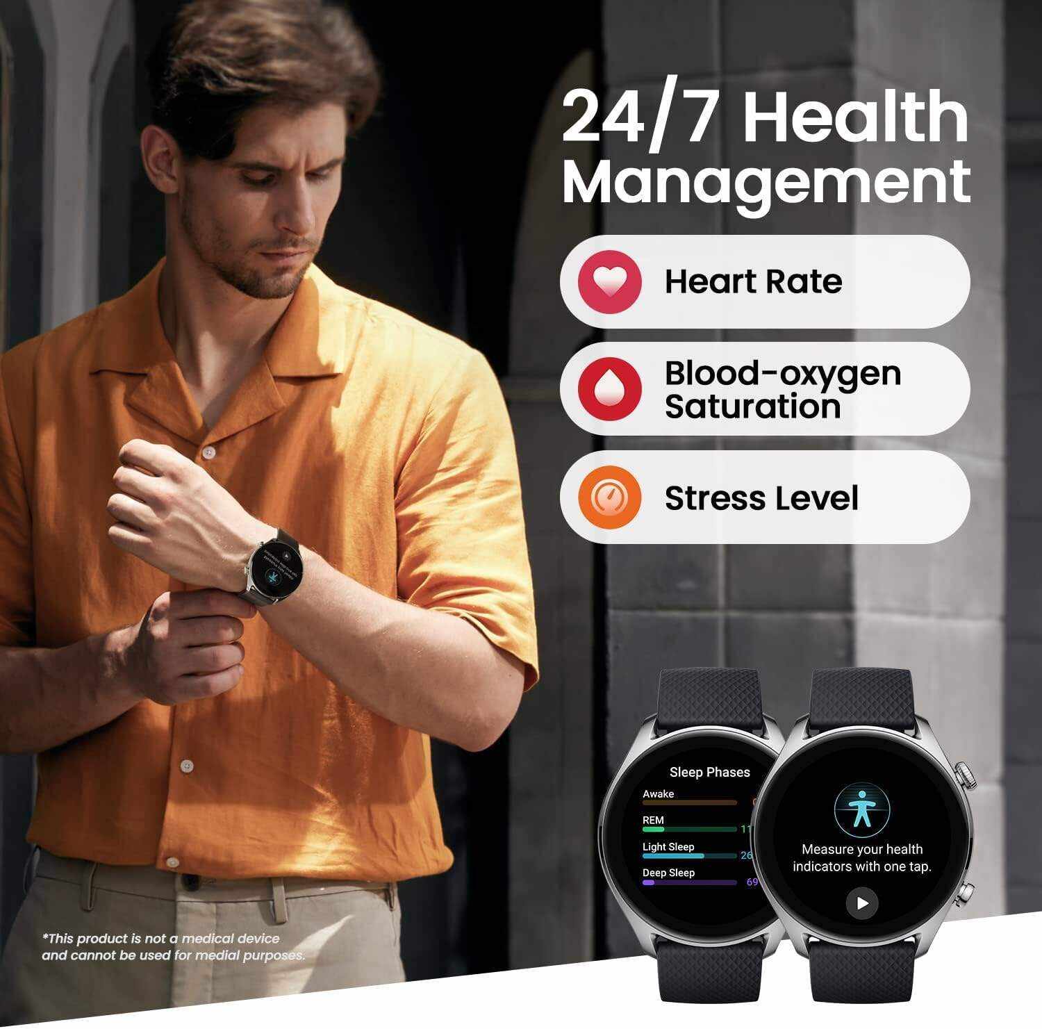Amazfit GTR 4 Limited Edition Smart Watch for Men Women, Wireless Charging,14-Day Battery Life, Alexa Built-in, Dual-Band GPS & Route Navigation, Strength Exercise Recognition, Answer/Make Calls