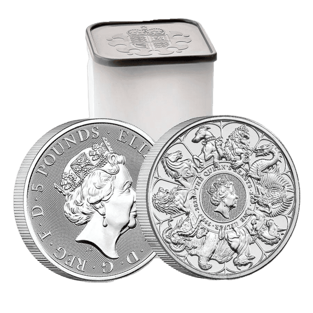 2021 Great Britain 2 oz Silver Queen's Beasts Collector Coin