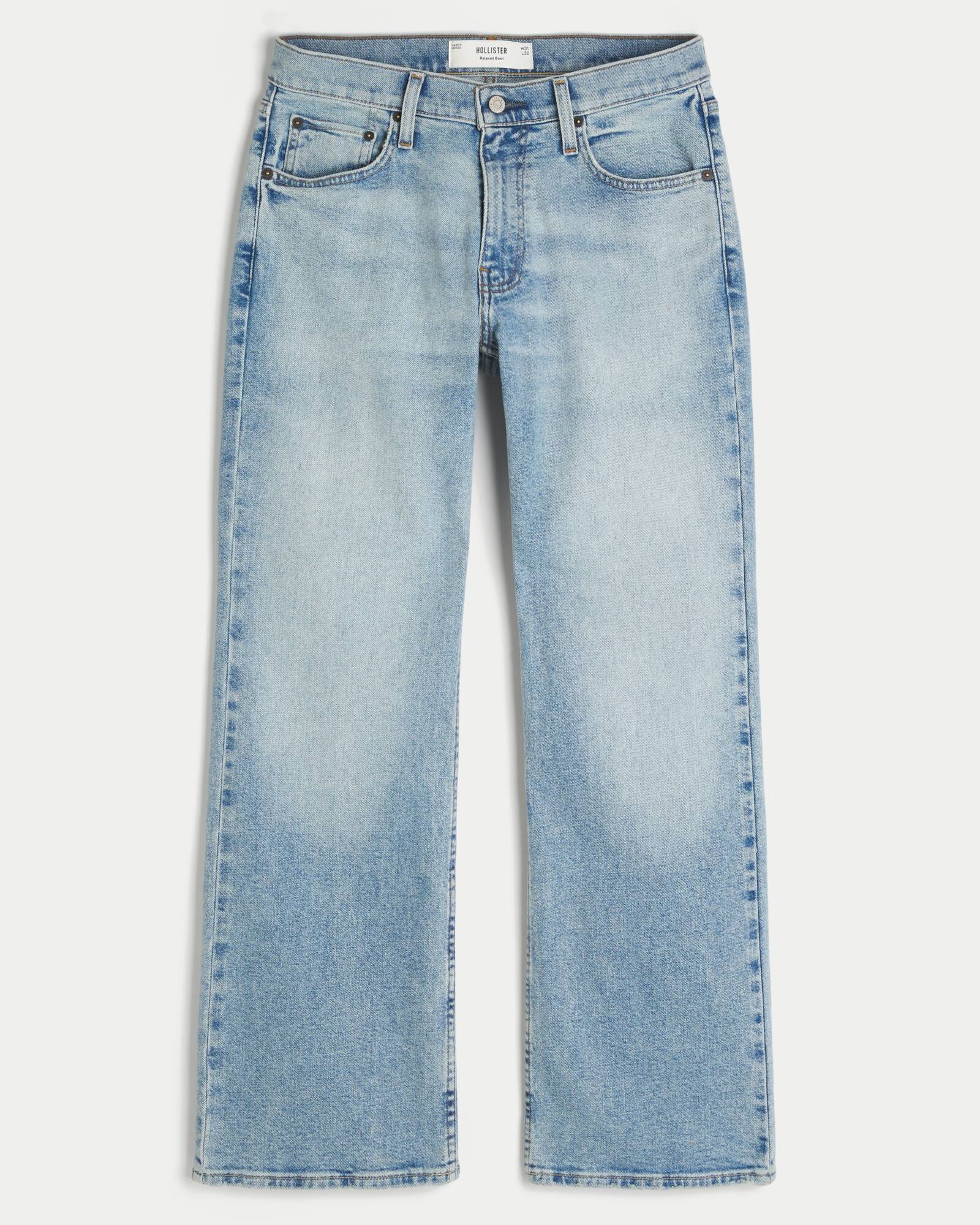 Light Wash Bootcut Jeans