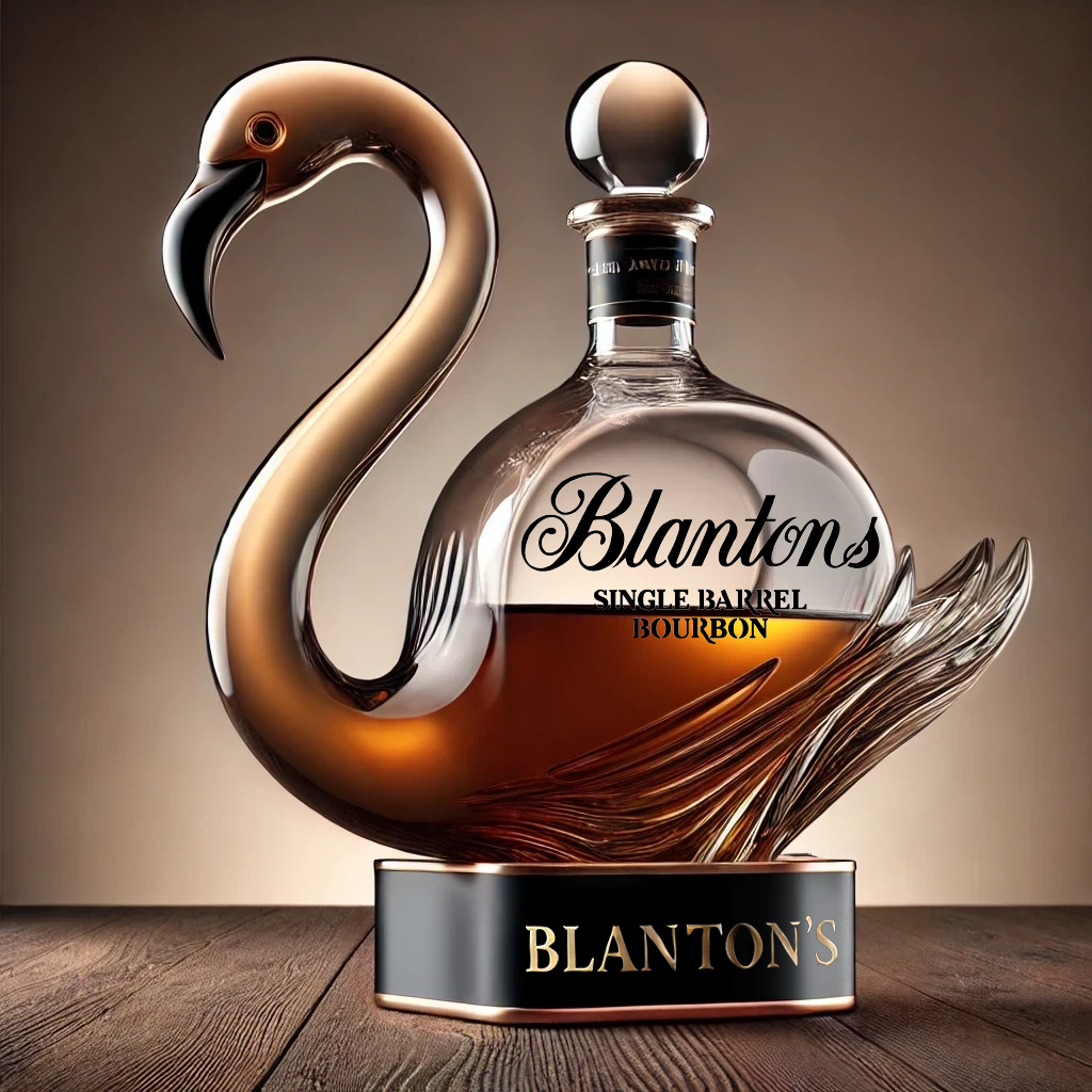 Luxurious Whisky Flamingo Bottle