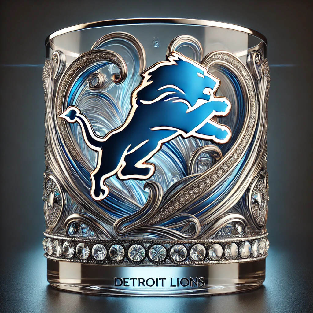 Hand-painted NFL Glass