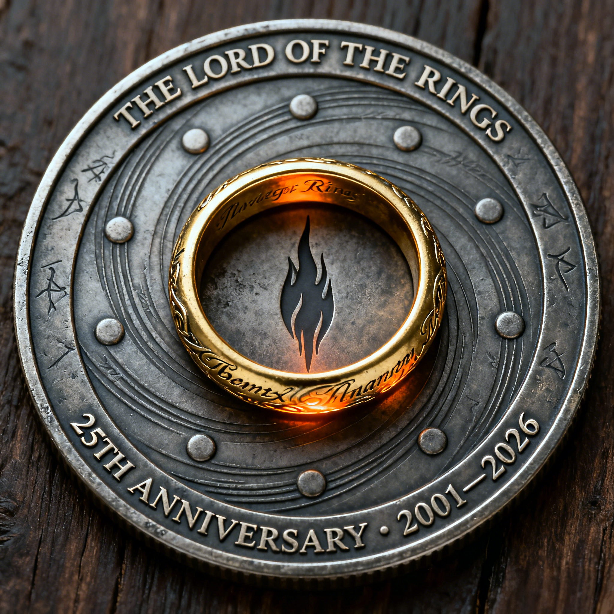 Lord of the Rings Sauron 25th Anniversary Coin