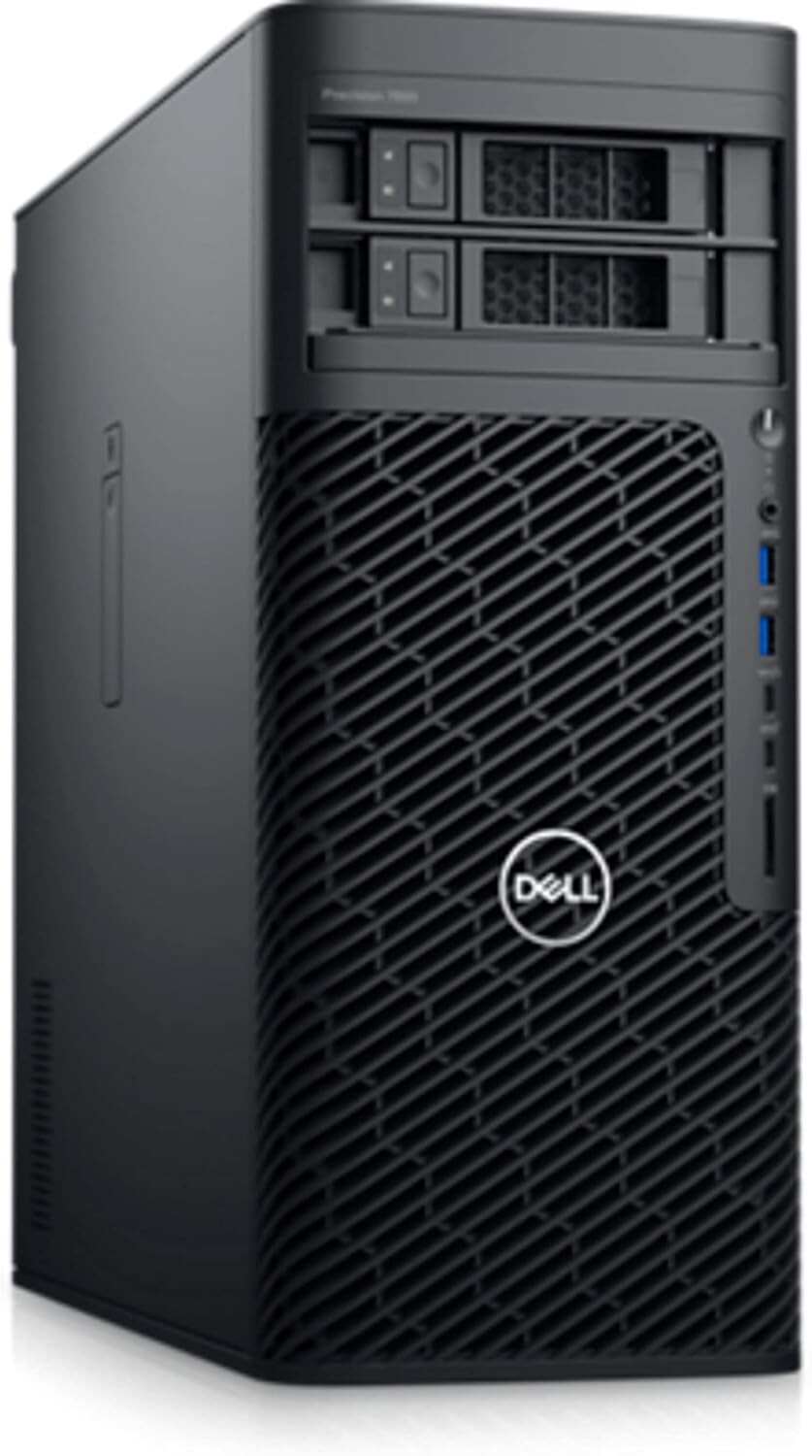Dell Precision T7865 Workstation Desktop Computer Tower (2022) | Core Threadripper PRO - 2TB SSD Hard Drive + 1TB SSD - 256GB RAM - in SLI | 32 Cores @ 4.5 GHz - 32GB GDDR6 Win 11 Pro (Renewed)